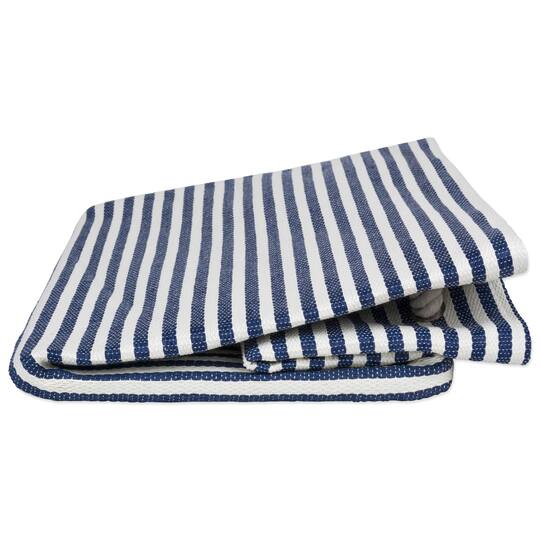 DII® Pinstripe Rectangle Woven Paper Storage Bin